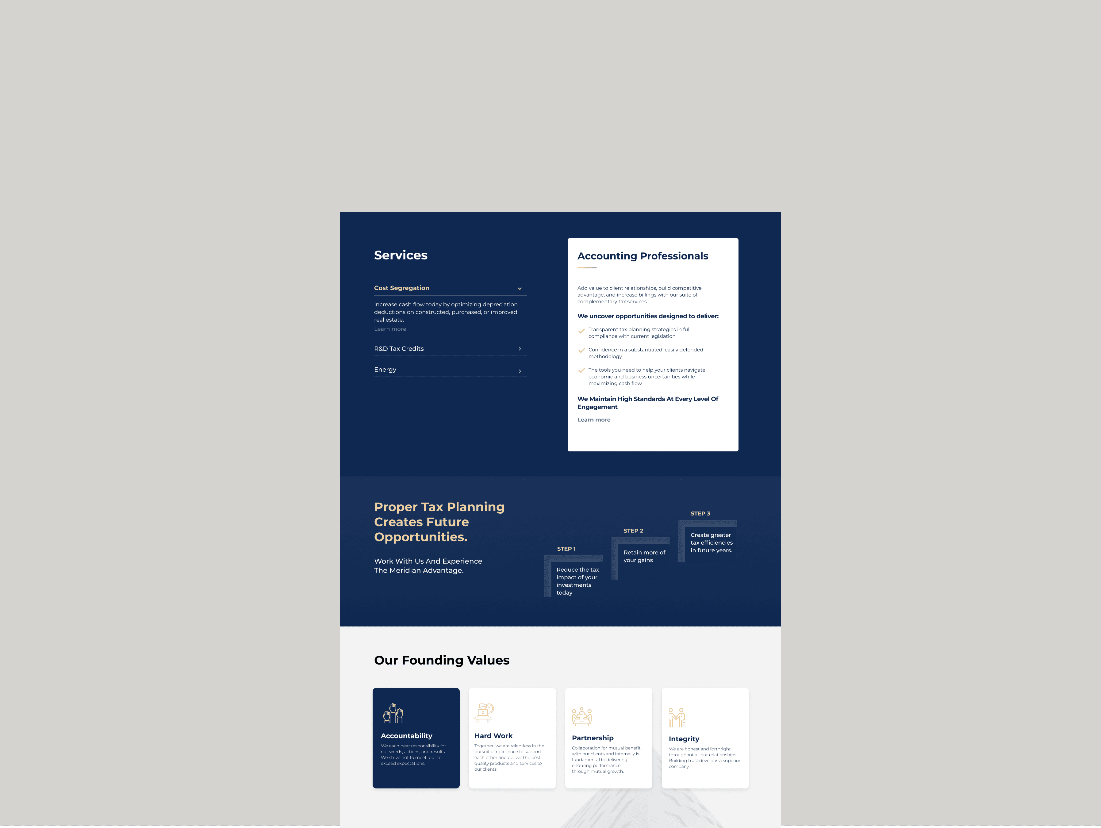 Meridian Finance screen 5